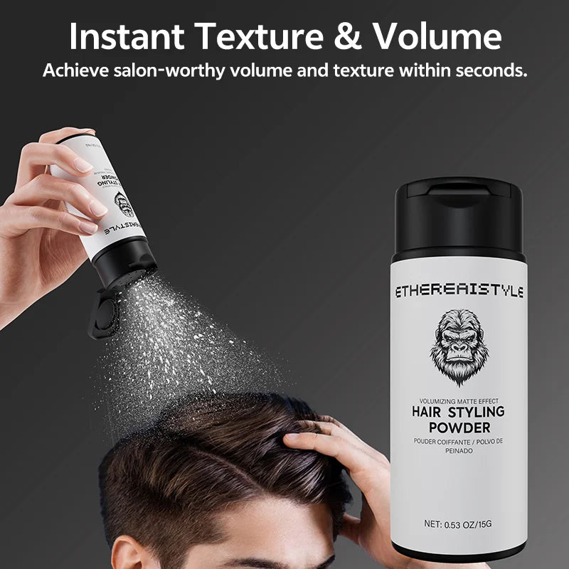 Hair Volumizing & Control Powder - Root Lift, Oil-Control & Long-Lasting Fullness Styling Powder for Women