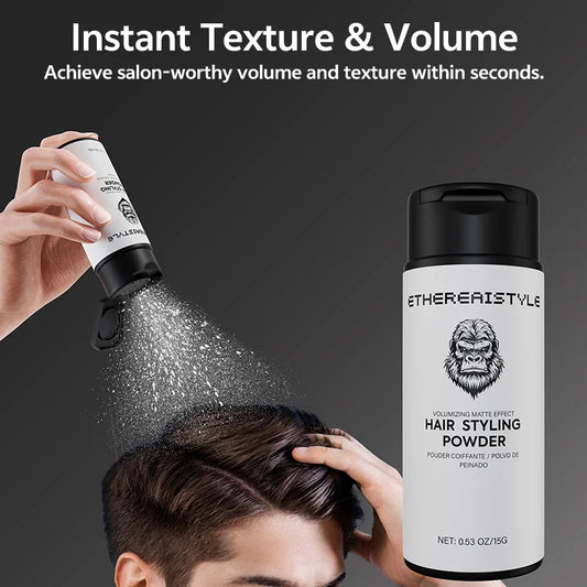 Hair Volumizing & Control Powder - Root Lift, Oil-Control & Long-Lasting Fullness Styling Powder for Women