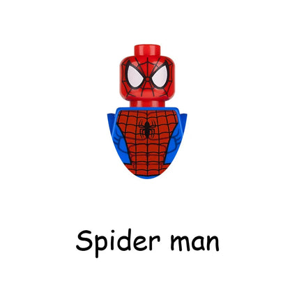 Super Heroes Model Figure Blocks – Invisible Predator vs Alien Jungle Killer Construction Toy for Children
