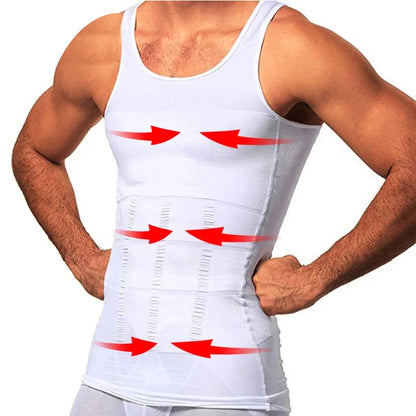 Men's Compression Sleeveless Shirt - Slim Fit Fitness Training Tank Top Running Gym Sports Vest