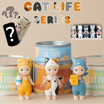 Anime Cat Life Figure - Instant Noodle Scene PVC Collectible Ornament and Desk Decor Gift