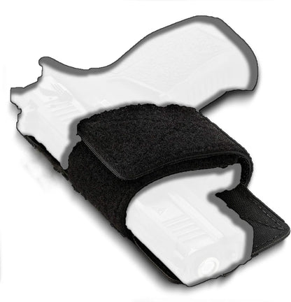 Universal Concealed Carry Pistol Holster - Quick Draw Handgun Holder for Fanny Packs, Backpacks & Vests