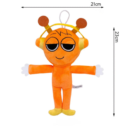 Sprunki Plush Toys – Cute Horror Game Cartoon Soft Stuffed Pillow for Kids, Birthday & Christmas Gift