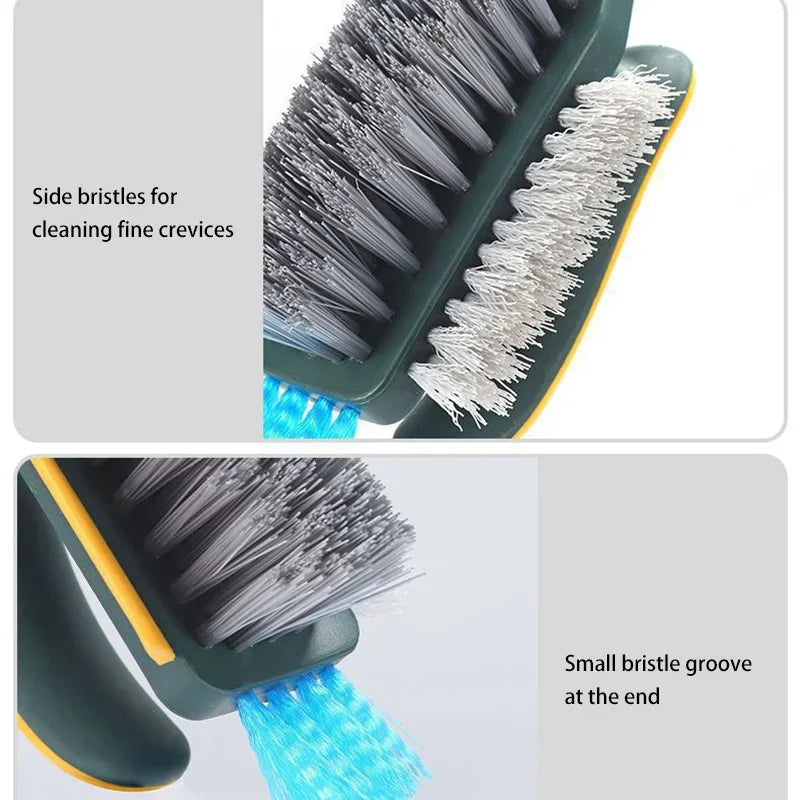4-in-1 Cleaning Squeegee Brush - Multi-Purpose Gap, Groove, Glass, Kitchen, Bathroom & Tire Cleaning Tool