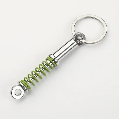 Creative Gear Head Keychain – Speed Gearbox & Turbo Hub Brake Disc Pendant for Car Keys, Shock Absorber Keyring
