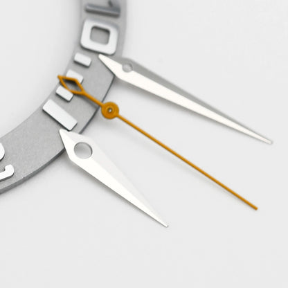 NH35 NH38 Polished Dauphine Watch Hands – 10x14x15mm Presage Cocktail Style Watch Needles & Pointers