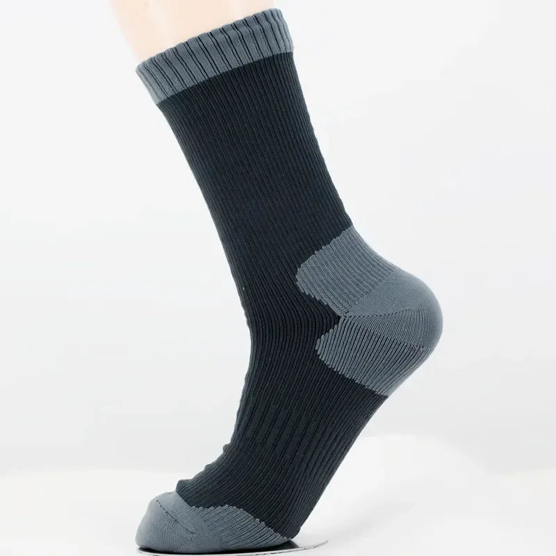 Waterproof Hiking Socks – Breathable Outdoor Winter Socks for Wading, Camping, Skiing, and Snow Riding
