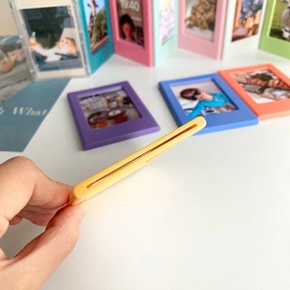 3-Inch Magnetic Photo Frames for Fujifilm Instax Mini – Compatible with Mini 12/11/Evo/40/7+/25/90/99/SE/Link2/3 Film