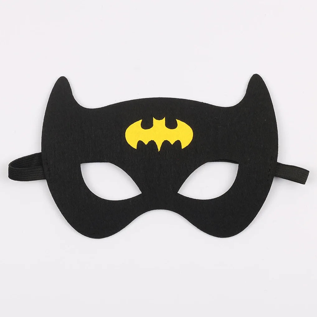 Halloween Superhero Masks — Christmas & Birthday Party Dress-Up Cosplay Mask for Kids, Children’s Favor & Mystery Gift
