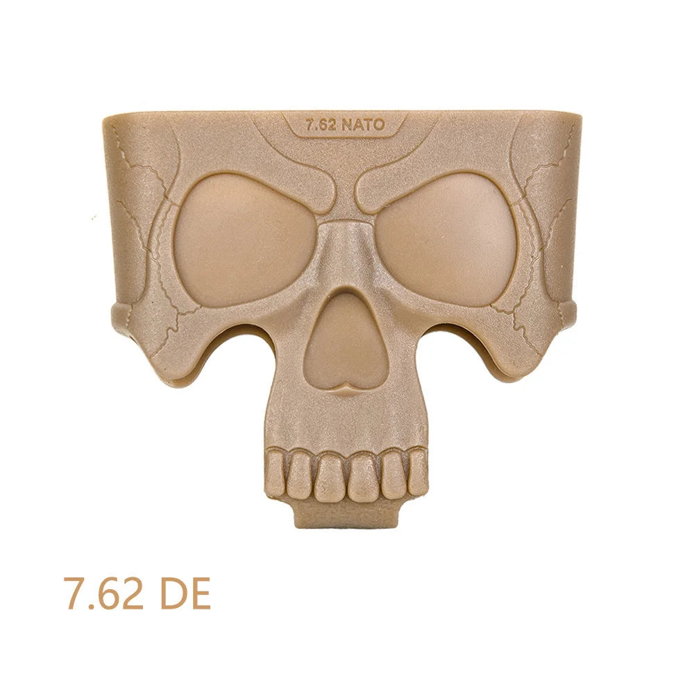 5.56/7.62 Skull Rubber Magazine Pull Loop – Tactical Mag Assist for M4 AK AR15 Airsoft & Hunting Gear