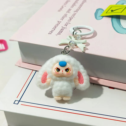 Cartoon Key Ring – Cute Backpack Pendant Gift for Students and Couples