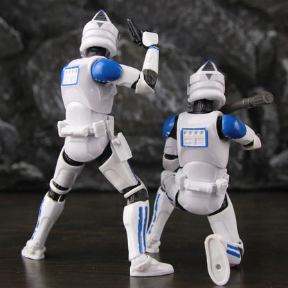 Star Wars 6" Action Figures – 501st Legion ARC & ARF Troopers, Rex, Jesse, Bane, Denal, Tup, Dogma Clone Toy