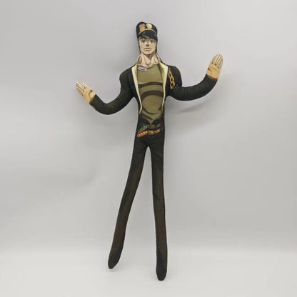28cm JoJo's Bizarre Adventure Plush Doll - Jotaro, Joseph, Gyro & Johnny Anime Collectible Cosplay Gift