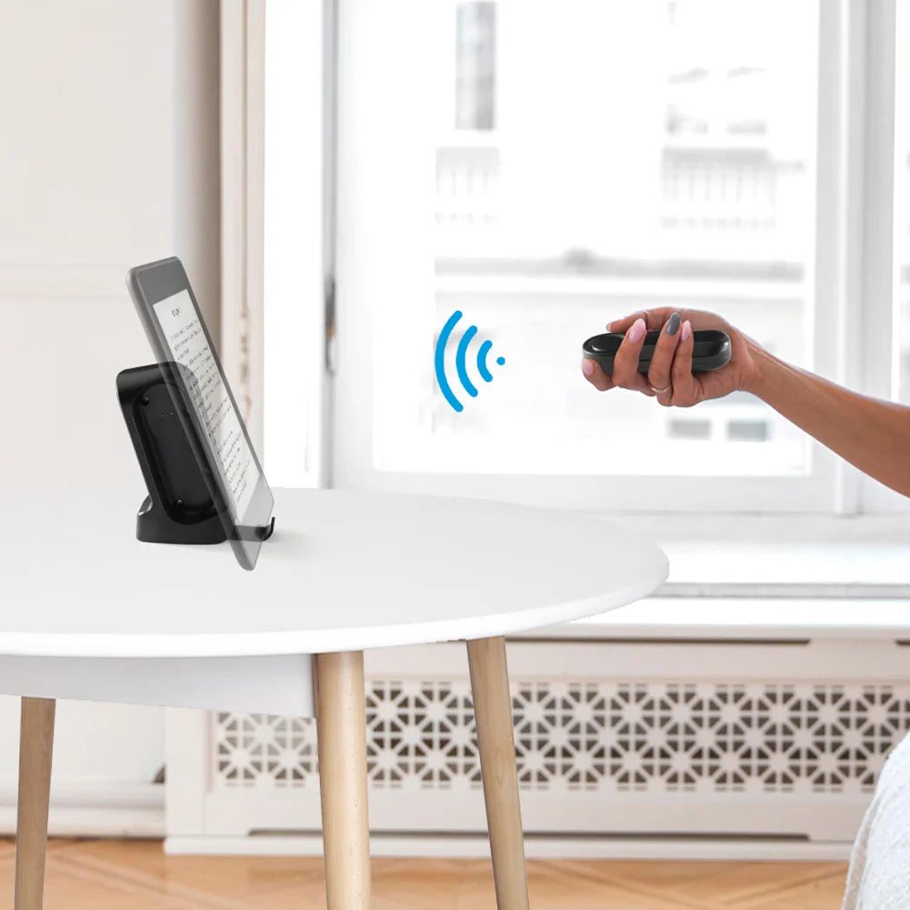 RF Camera Video Recording Remote and Page Turner for Kindle, Kobo, iPad, and Tablets - Perfect for EReaders and Novel Reading