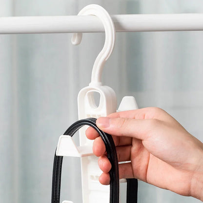 Multifunctional Wardrobe Bag & Clothes Rack – Traceless Hanging Hook for Hats, Bags, and Doors, No Drilling Needed