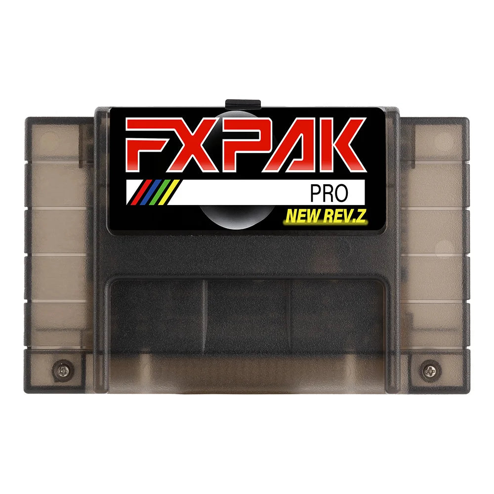 FXPAK Pro SD2 Rev.Z Game Cartridge – 16-Bit SNES/Super Famicom JP/EU/US Console, SA1 RPG Compatible with Cyclone IV