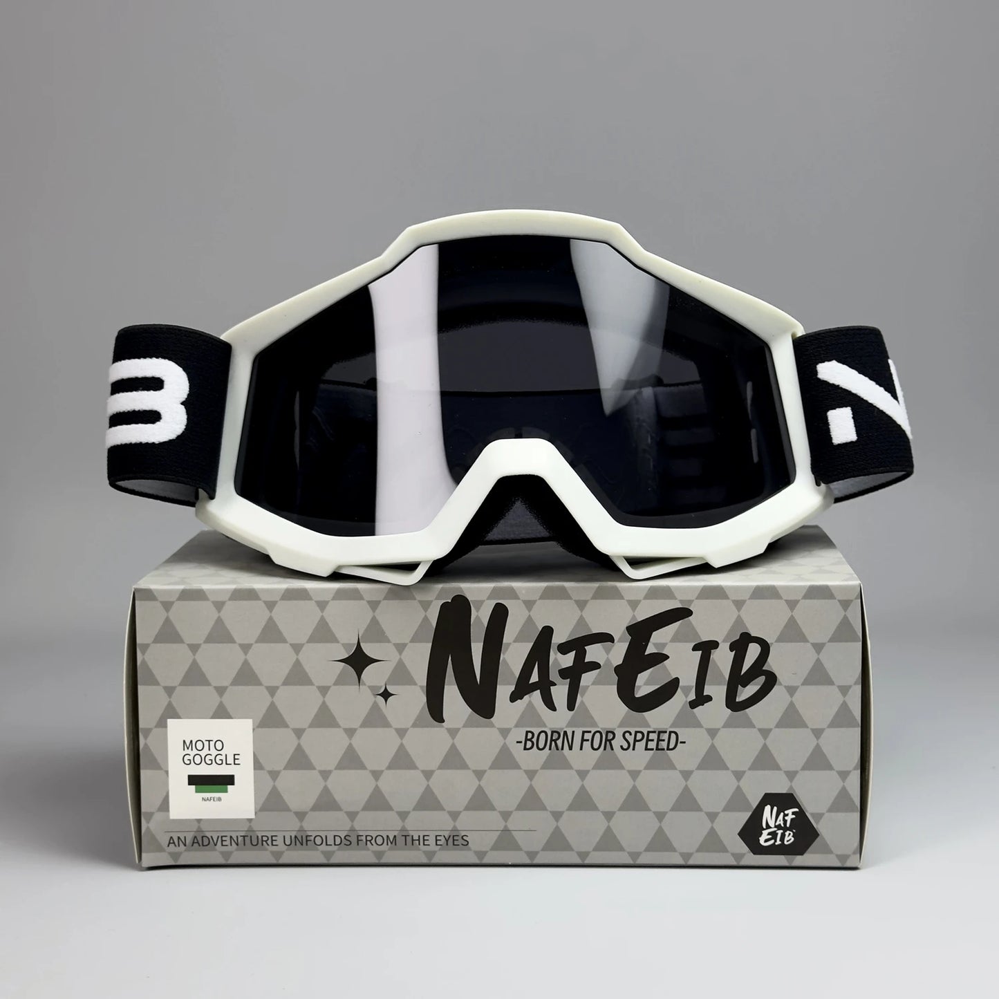 NAFEIB N17 Motorcycle Goggles – Motocross, Cycling & Off-Road Sport Glasses for MTB, ATV & Dirt Bike