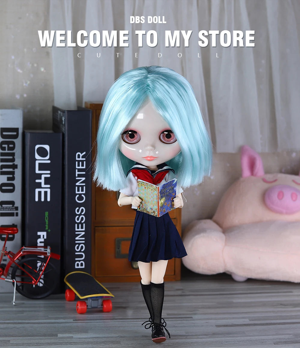 ICY DBS Blythe Doll 1/6 BJD – 30cm Joint Body Set with Random Eyes, Anime Girl Toy Gift