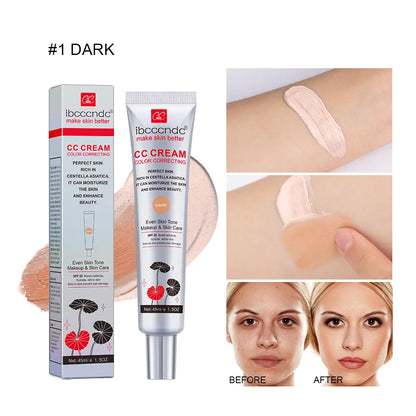 Erborian Waterproof CC Cream for Women - Moisturizing, Anti-Sweat, and Long-Lasting Makeup Protection Before Concealer