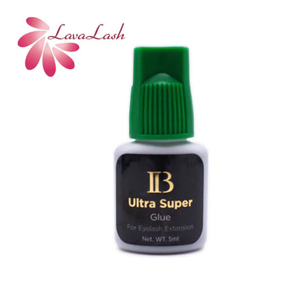 IB Glue Set for Eyelash Extensions — Lash Primer and Remover with Fast-Drying, Long-Lasting Adhesive for False Lashes