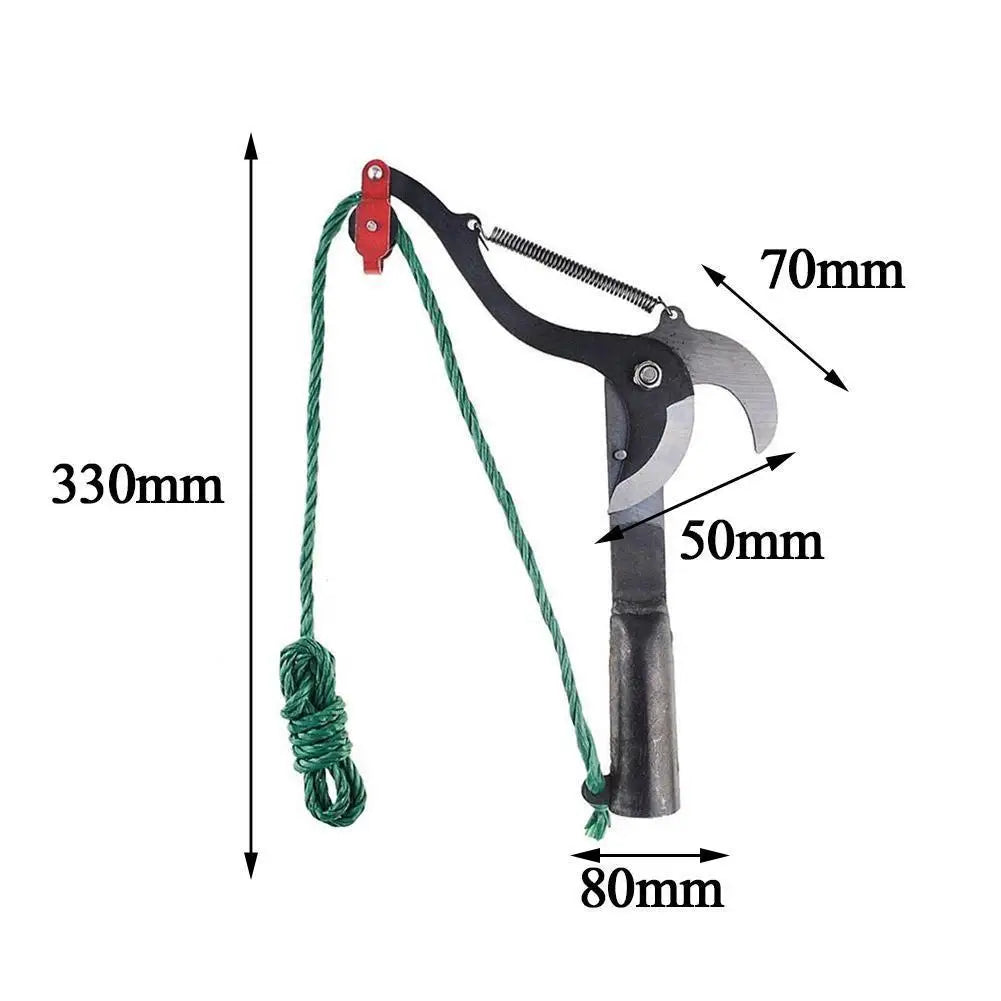 High-Branch Telescopic Scissors & Fruit Picker — Labor-Saving Gardening Tool for Pruning, Cutting, and Harvesting