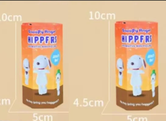 Hipper Angel Snoopy Blind Box | Kawaii Mini Anime Figure for Phone & Computer Decor