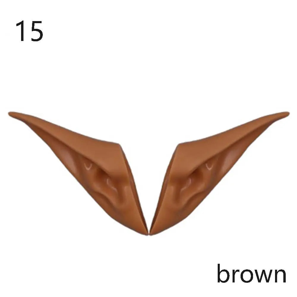 Blyth Doll Elf Ears – White, Tan, Dark & Black Skin Artificial Ear Accessories (Doll Only)