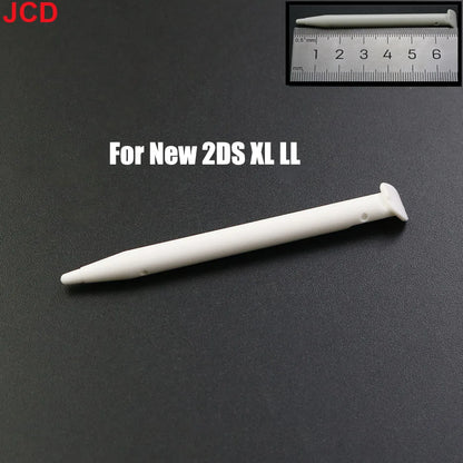 White Plastic Telescopic Stylus Pen — Touch Screen Stylus for 2DS/3DS/New 2DS LL XL/New 3DS XL/NDSL/NDSi/NDS