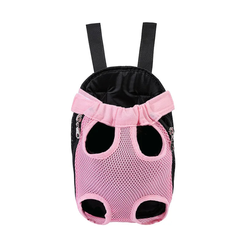 Pet Dog & Cat Carrier Backpack – Camouflage Mesh Outdoor Travel Bag with Breathable Shoulder Straps for Small Pets