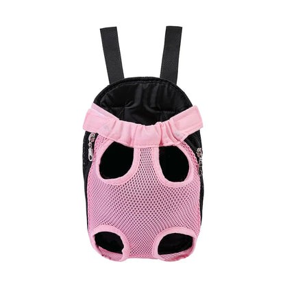 Pet Dog & Cat Carrier Backpack – Camouflage Mesh Outdoor Travel Bag with Breathable Shoulder Straps for Small Pets