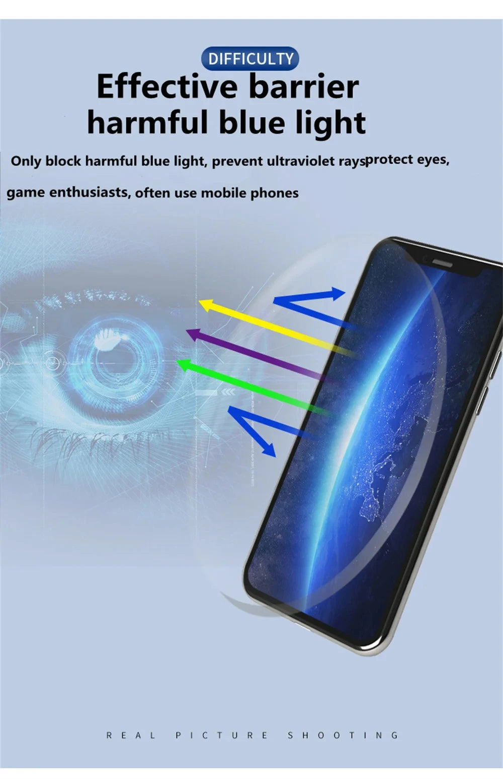 Anti Blue Light Reading Glasses – Fashion Clear Square Computer Eyewear with Spring Legs Frame for Women & Men