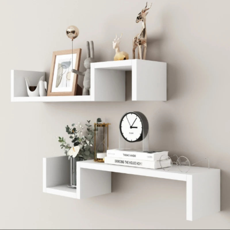 Floating Wall Shelf – Partition & Reinforcement Board with Strong Load-Bearing Capacity, Easy Installation