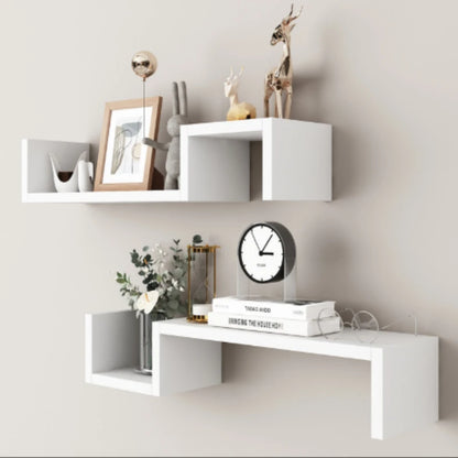Floating Wall Shelf – Partition & Reinforcement Board with Strong Load-Bearing Capacity, Easy Installation