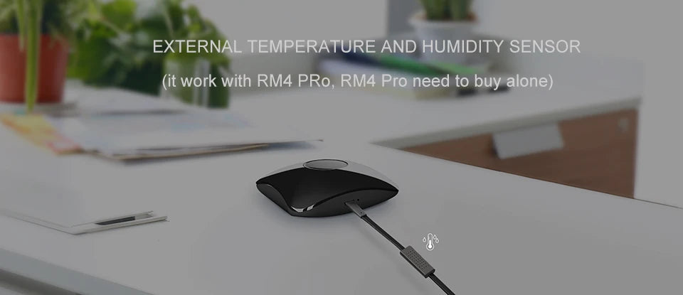 Broadlink RM4 Pro Universele Smart Remote – WiFi + IR + RF Schakelaar, Werkt met Alexa