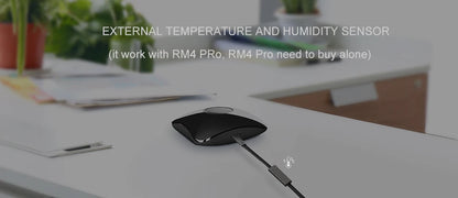 Broadlink RM4 Pro Universele Smart Remote – WiFi + IR + RF Schakelaar, Werkt met Alexa