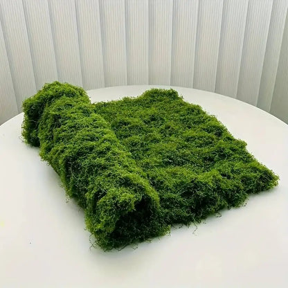 20' x 20' Faux Moss Mat - Artificial Green Moss Sheet for Planters, Crafts, DIY Decor & Fairy Gardens