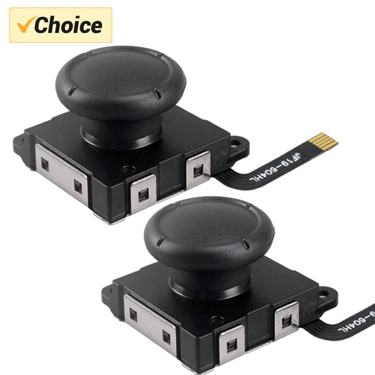 1/2PCS Hall Effect Joystick for Nintendo Switch/Lite/OLED – No Drift Analog Thumb Stick, Electromagnetic Stick
