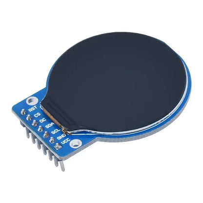 1.28-Inch Round TFT LCD Display Module 240x240 - GC9A01 RGB Screen with 4-Wire SPI Interface for DIY Projects