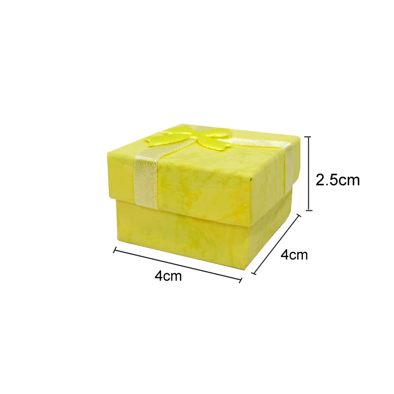 12/24/36pcs Ring & Earring Storage Boxes — High-Quality Paper Jewelry Gift Packaging Container Display