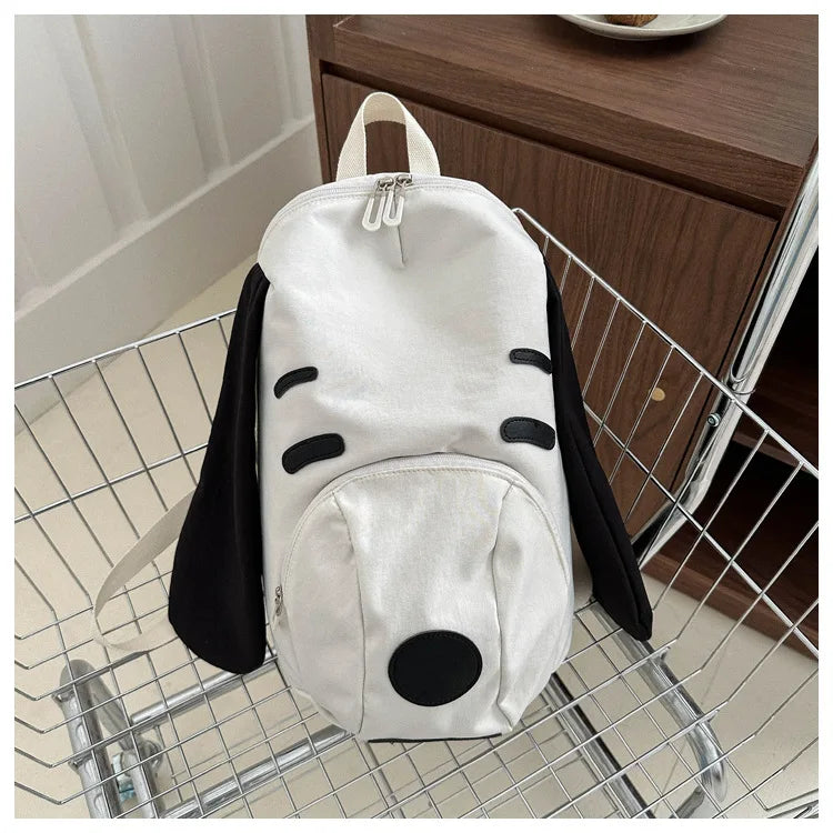 Cute Anime Snoopy Backpack — Large Capacity Oxford Cloth Student Travel Casual Bag