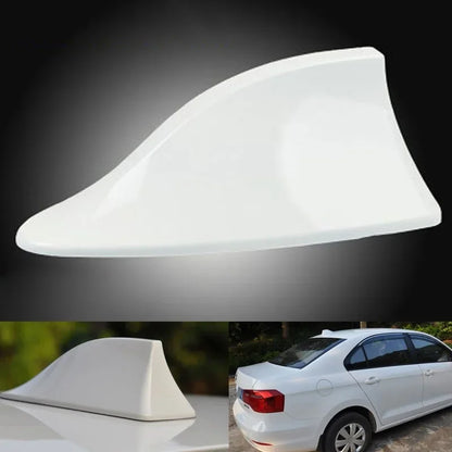 Car Radio Shark Fin Antenna – FM Signal Car Aerial for All Automobiles, Exterior Styling Replacement Part