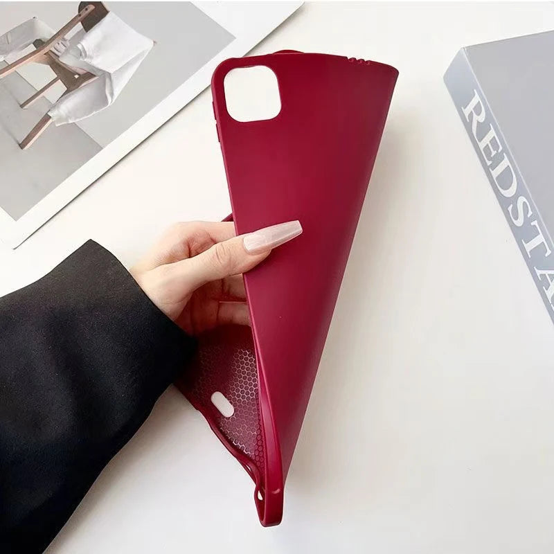 Ultra-Thin Soft TPU iPad Case - Shockproof Cover for iPad A16 11th Gen, Air 4/5, Pro 11 and Mini 6