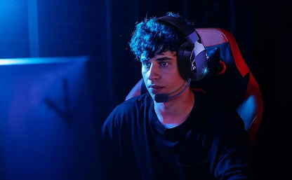 Gaming Headset with Detachable Noise-Cancelling Microphone — 2.4G Bluetooth, USB & 3.5mm Wired 3-Mode Multi-Device Headphones