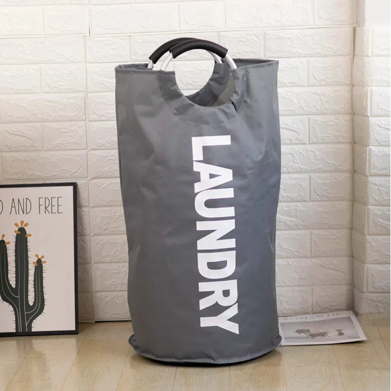 Oxford Fabric Foldable Laundry Basket – Large-Capacity Dirty Clothes Storage Bag for Home, Dorm & Laundry Room