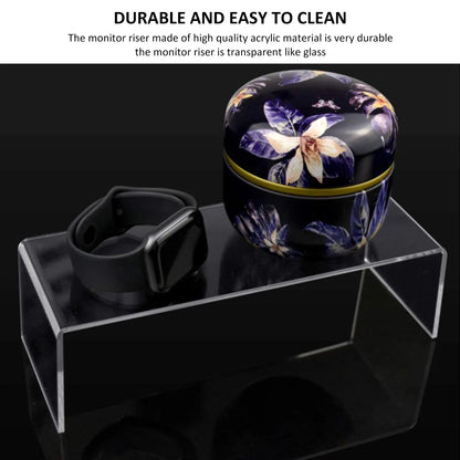 3/6/9PCS Acrylic Display Stand — Transparent Organizer for Perfume, Dolls & Jewelry