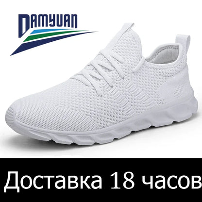 Men's Light Running Shoes – Comfortable, Breathable, Anti-Skid & Wear-Resistant Sneakers for Jogging & Sports