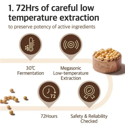50ml Mixsoon Bean Essence – Vegan Snail Exfoliating & Hydrating Korean Skin Care for Glass Skin