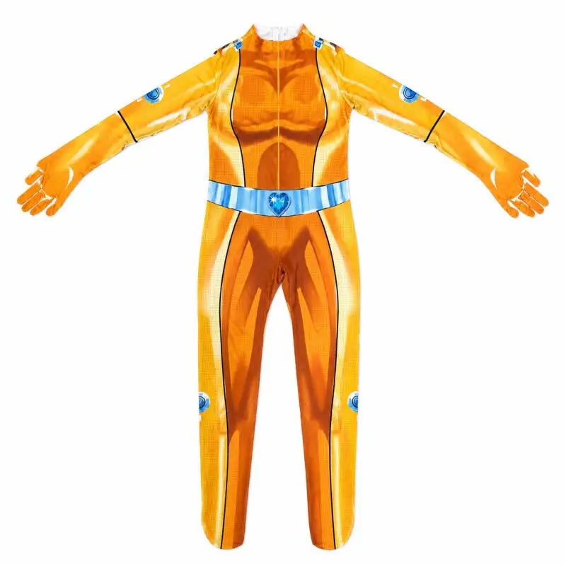 Totally Spies Cosplay Bodysuit - 3D Print Samantha, Clover & Alex Zentai Jumpsuit for Adult Women Halloween Costume