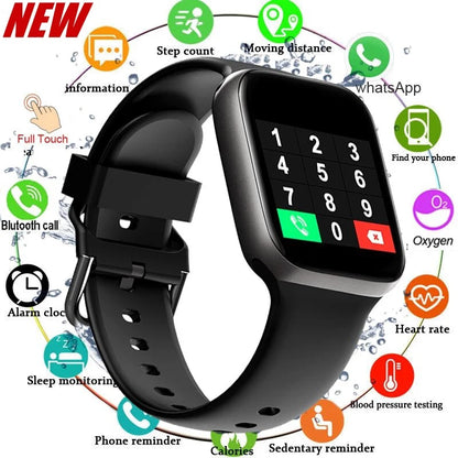 116Plus Smartwatch - Full Touch Fitness Watch with Bluetooth & IP67 Waterproof Design