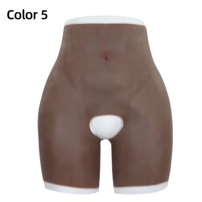 YUERUGOU Silicone Butt Hip Enhancer Pants – Women’s Open Crotch Padded Hip Shaper, Artificial Butt Cosplay, Plus Size